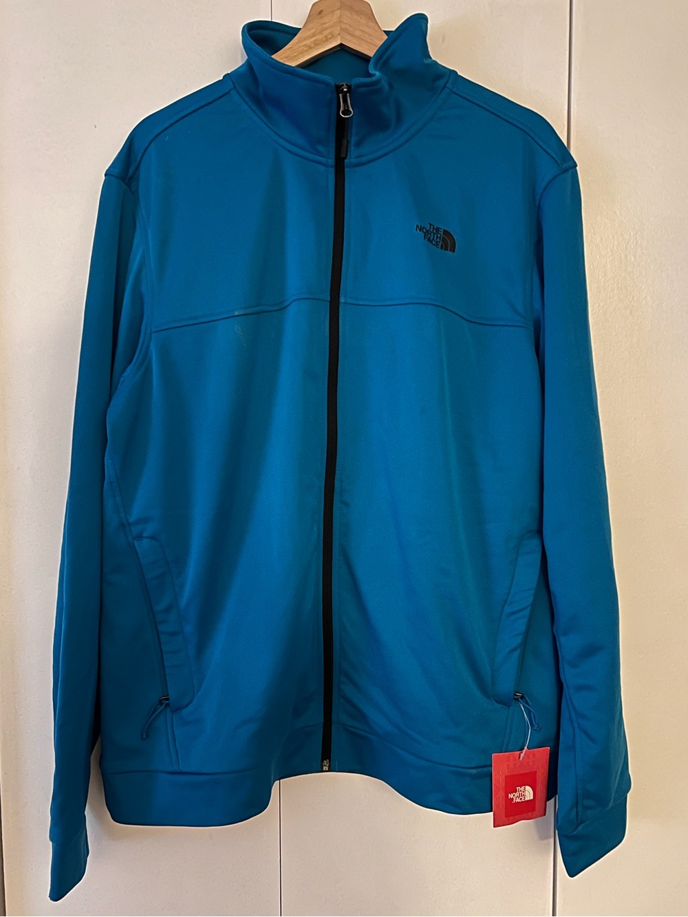 The North Face Men’s Full-Zip Blue Softshell Jacket